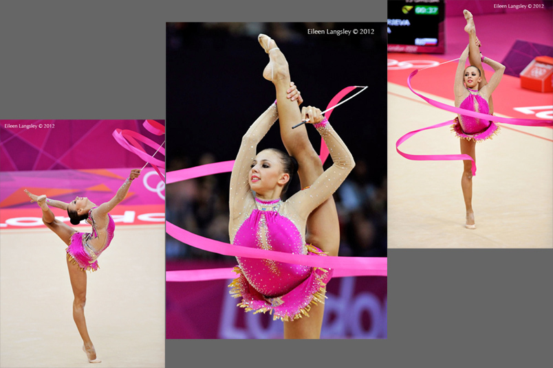 Daria Dmitrieva with Ribbon