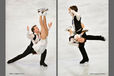 Julia Zlobina and Alexei Sitnikov (Azerbaijan) competing in the dance event at the 2012 ISU Grand Prix Trophy Eric Bompard at the Palais Omnisports Bercy, Paris France.