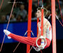 Max Whitlock (England) the overall gold medallist, competing on Rings during the Gymnastics competitions at the 2014 Glasgow Commonwealth Games.