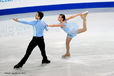 Sally Hoolin and James Hunt (Great Britain) competing in the Pairs event at the 2012 European Figure Skating Championships at the Motorpoint Arena in Sheffield UK January 23rd to 29th.