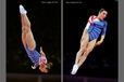 Savannah Vincent (USA) competing in the women's Trampoline competition at the 2012 London Olympic Games.