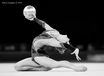 Stephani Sherlock (England) competing with ball during the Rhythmic Gymnastics competitions at the 2014 Glasgow Commonwealth Games.