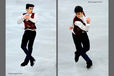 Ali Demirboga (Turkey) competing the Men's event at the 2012 European Figure Skating Championships at the Motorpoint Arena in Sheffield UK January 23rd to 29th.