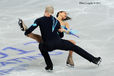 Mari Vartmann and Aaron Van Cleave (Germany) competing the Pairs event at the 2012 European Figure Skating Championships at the Motorpoint Arena in Sheffield UK January 23rd to 29th.