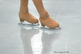 A generic image of the feet of a skater competing at the 2012 European Figure Skating Championships at the Motorpoint Arena in Sheffield UK January 23rd to 29th.