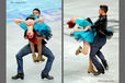 Tiffany Zahorski and Alexis Miart (France) competing the Pairs event at the 2012 European Figure Skating Championships at the Motorpoint Arena in Sheffield UK January 23rd to 29th.